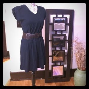 Navy blue casual dress